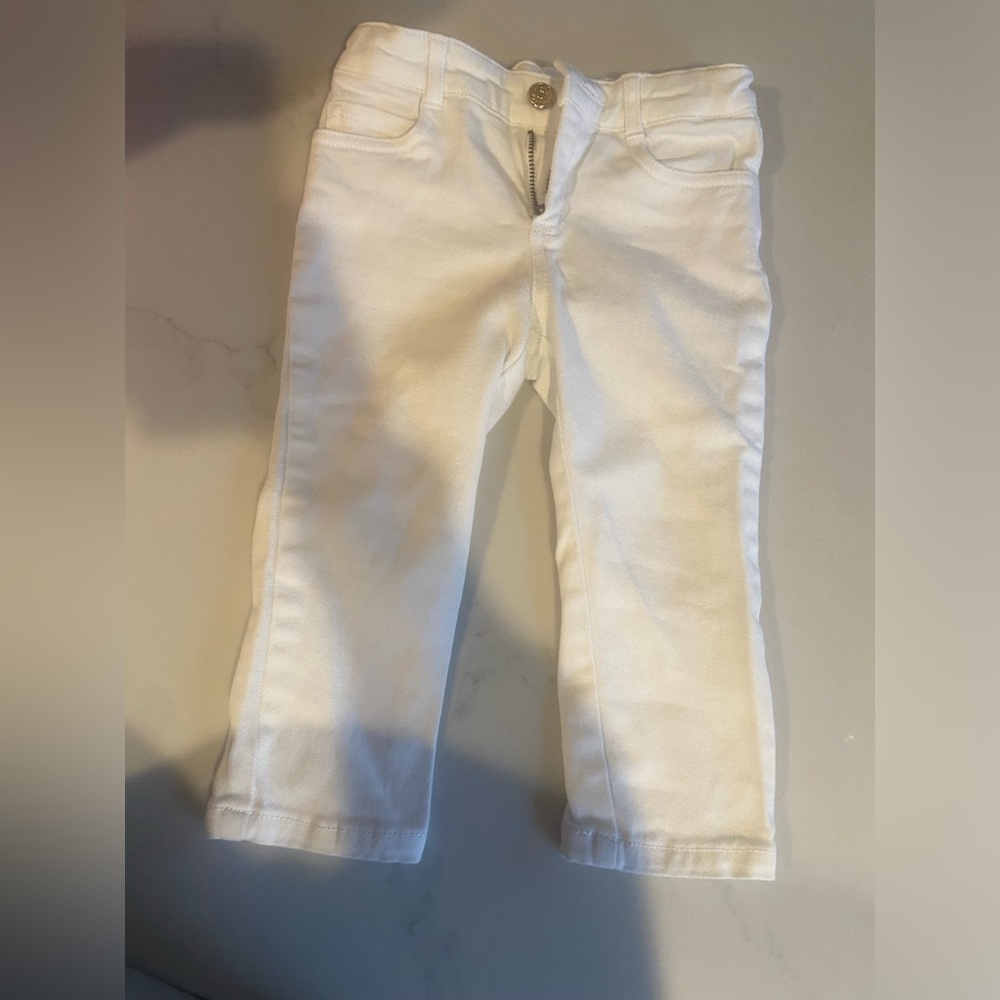 Size 4t white pants Janie and Jack